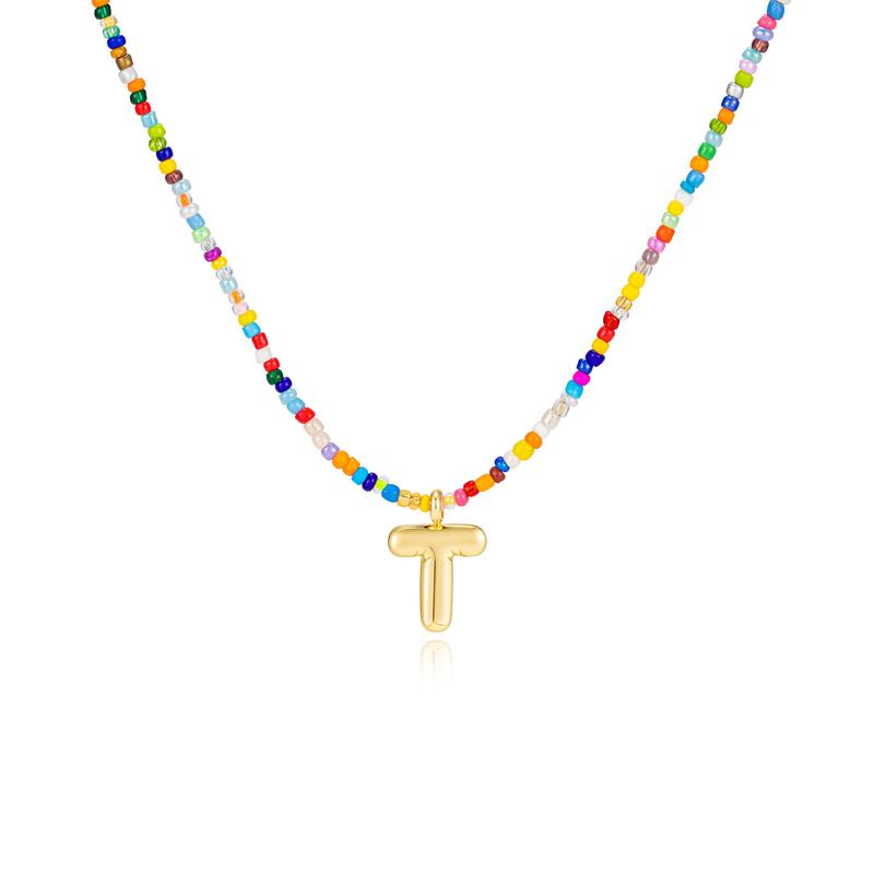 MACY™ - Colourful Bubble Letter Necklace