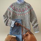 Eleanor | Heritage Nordic Knit Sweater