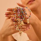 MACY™ - Colourful Bubble Letter Necklace