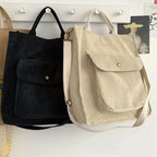 Harriet Corduroy Day Tote