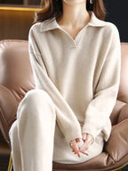 Grace | Polo Knit Set