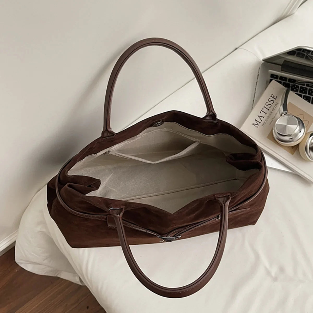 Dorothy Suede Day Bag