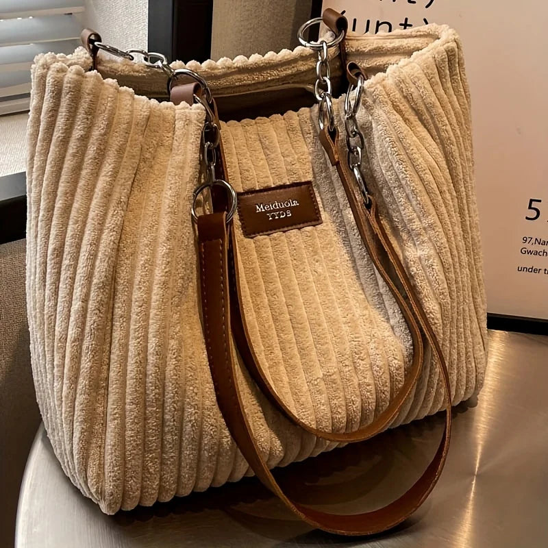 Florence Corduroy Shoulder Bag
