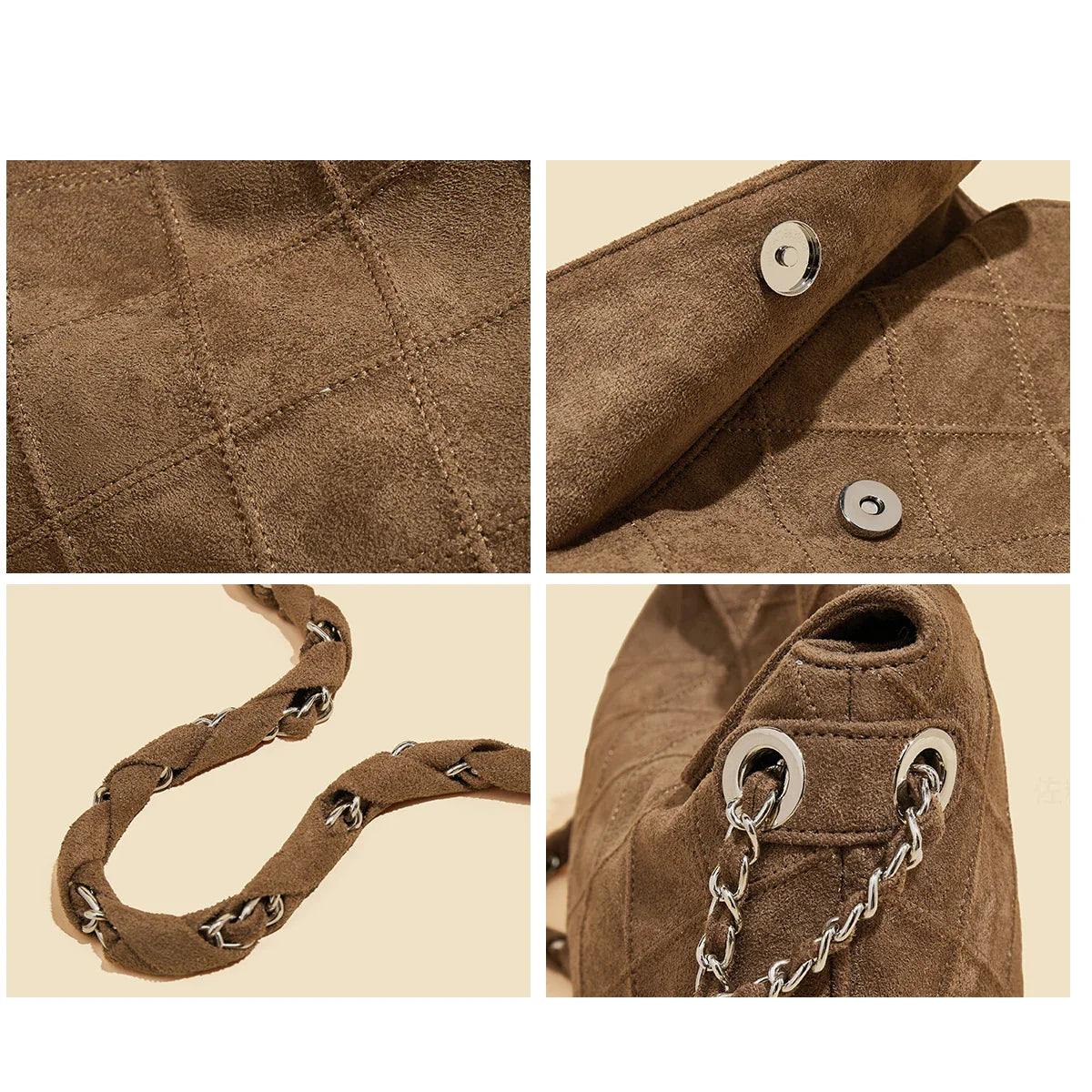 Evelyn Quilted Shoulder Bag