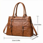 The Eleanor Leather Tote Bag