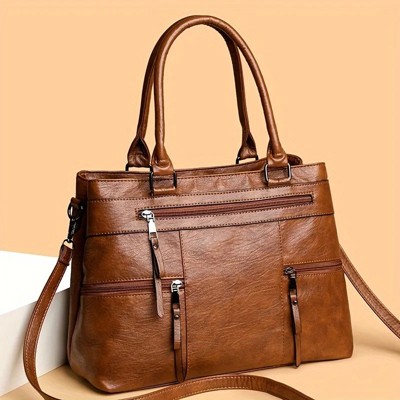 The Eleanor Leather Tote Bag